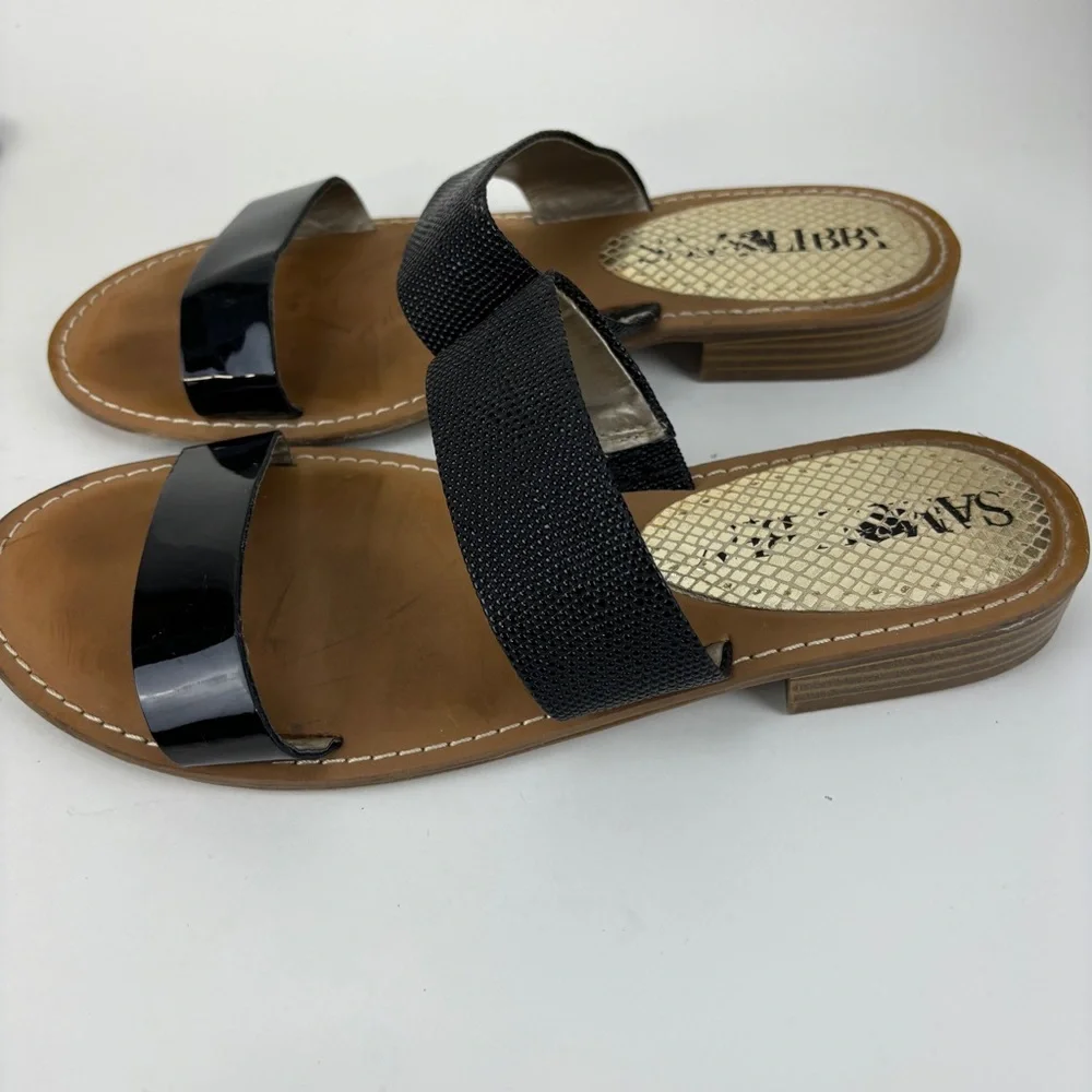 Sam & Libby Black Strap Women’s Sandals